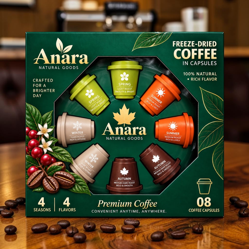 Anara Premium Freeze-Dried Coffee Capsules