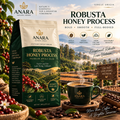 Anara Premium Honey-Processed Robusta Coffee – Whole Bean, 340 g