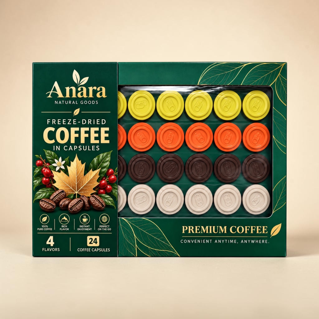 Anara Premium Freeze-Dried Coffee Capsules