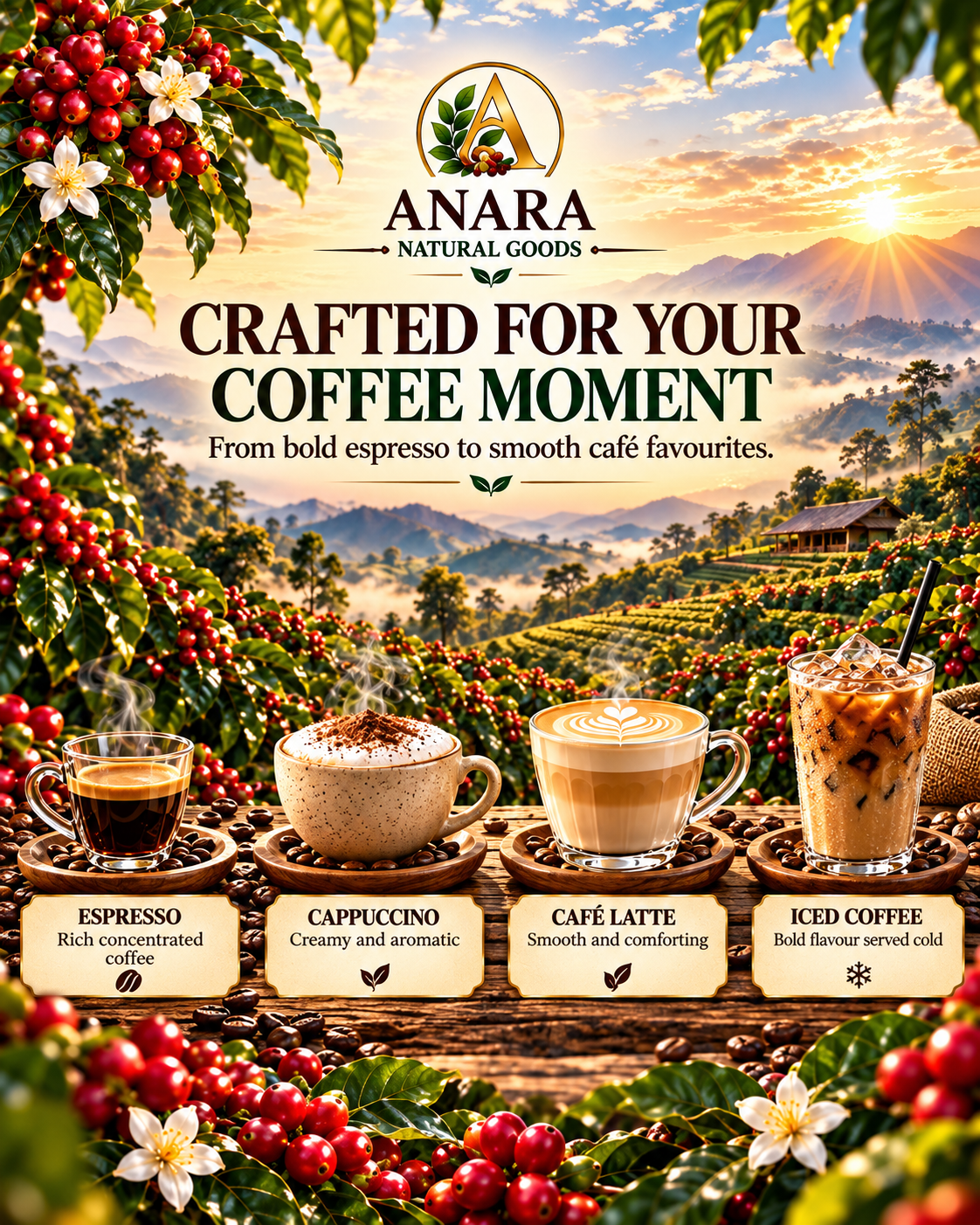 Anara Arabica Dark Roast - 500 G