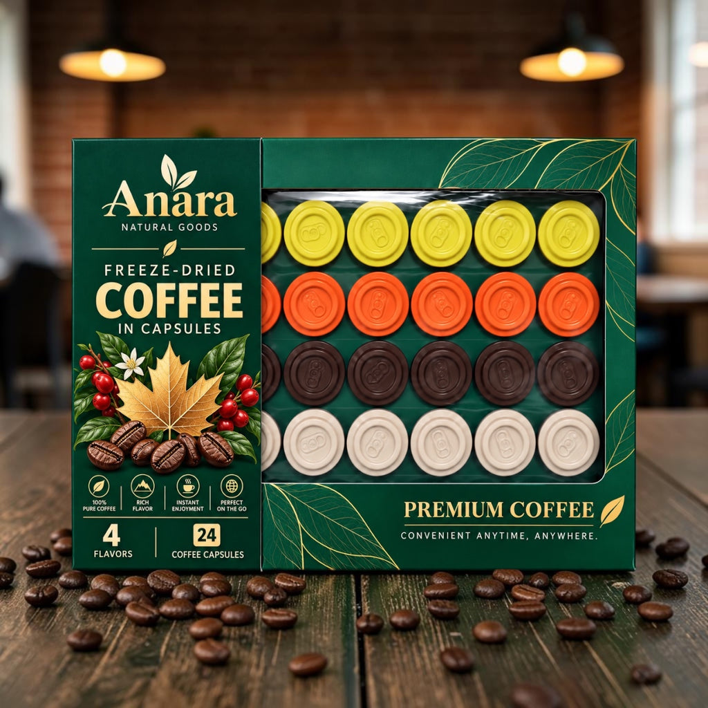 Anara Premium Freeze-Dried Coffee Capsules