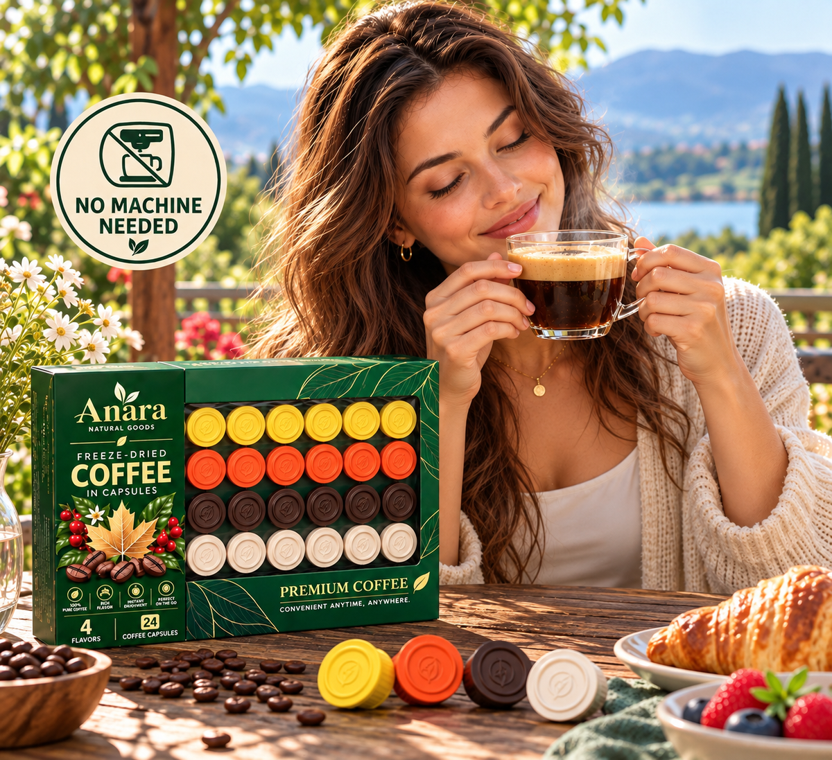 ANARA PREMIUM FREEZE-DRIED COFFEE CAPSULES
Four Seasons Collection