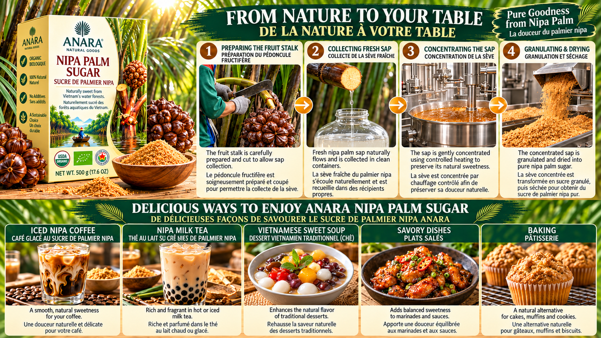 Anara Nipa Palm Sugar 500 g