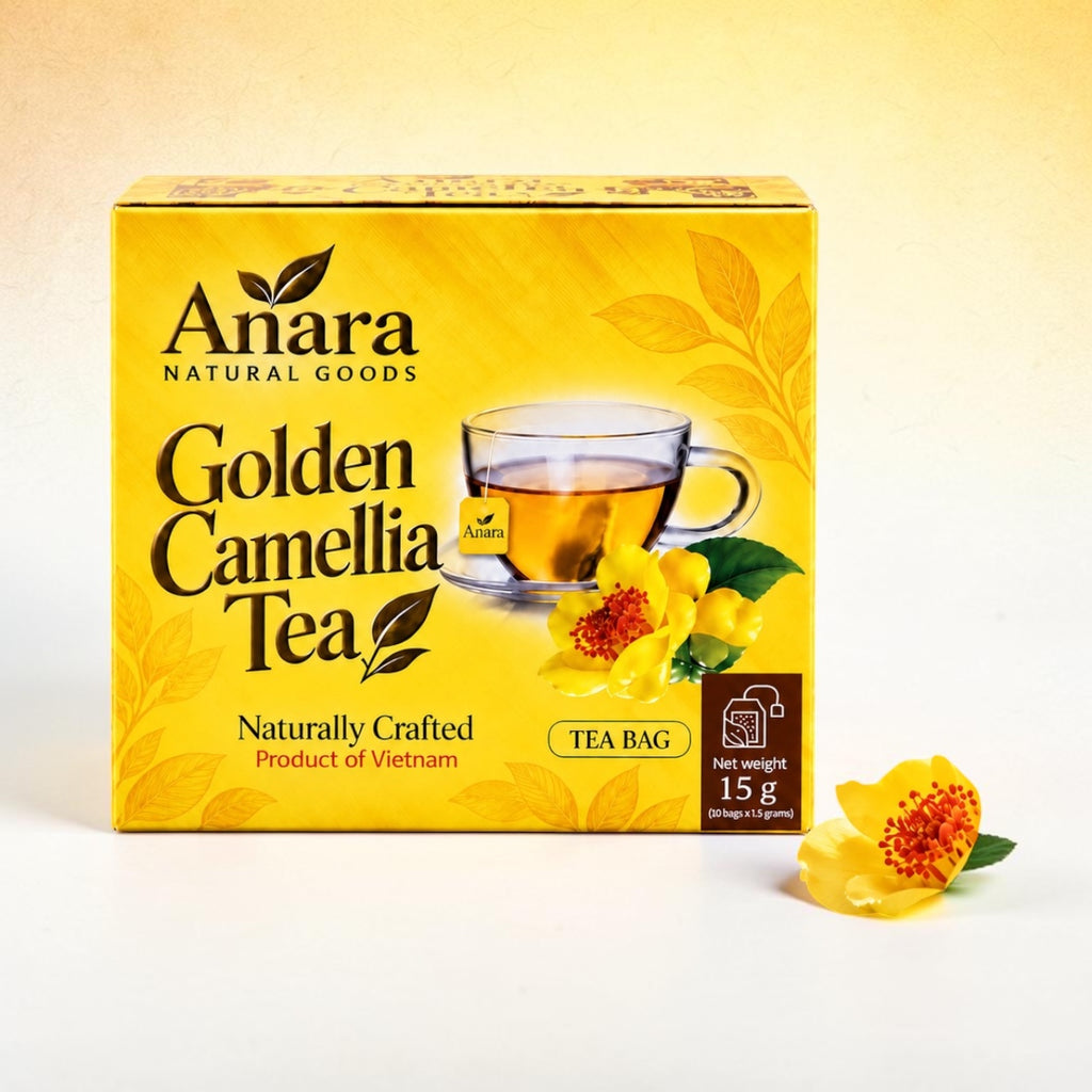 Anara Golden Camellia Tea – 10 & 20 Tea Bags